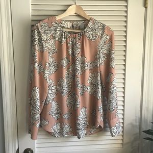 H&M long sleeve blouse sz 8